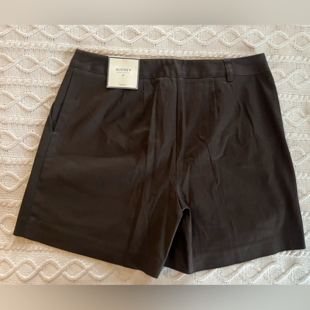 Ann Taylor NEW Dark Brown Dress Shorts Women’s Size 8 - Picture 8 of 12